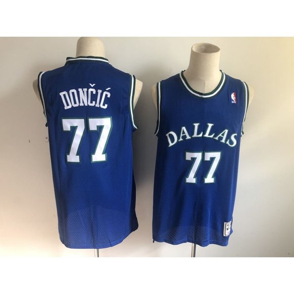 luka doncic throwback jersey